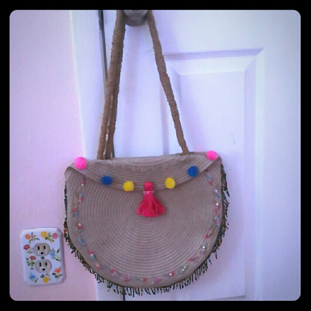 Handmade rattan bag